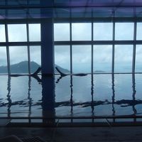 最上階のプール