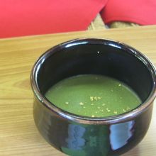 金箔入りの抹茶