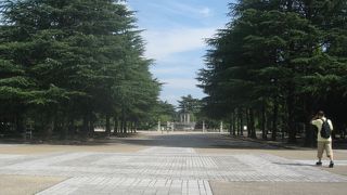 歴史がありくつろげる公園