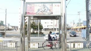 東北の駅百選に選定されているJR酒田駅