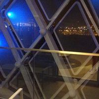 ﾈｯﾄ越しの眺望の部屋から見た景色