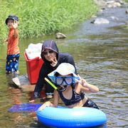 川遊びは　摂津峡でー＾＾