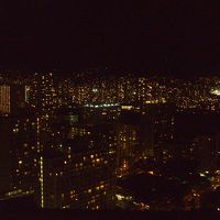 ダイヤモンドヘッドタワー３８階山側からの夜景