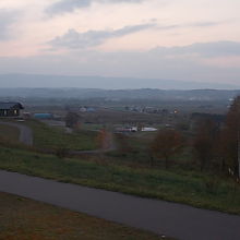 ちょっと高台になっていて、景色の良い場所も多いです