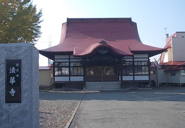 日蓮宗のお寺らしい風情でした