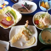 刺身や焼き魚などです。