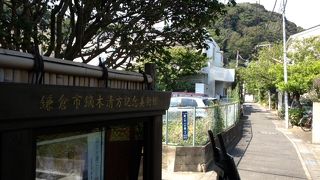 静かな美術館です