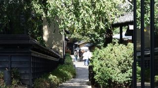 小布施の街並はあたらしい。いわゆる「古い街並」はありません。