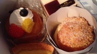 ケーキをテイクアウト