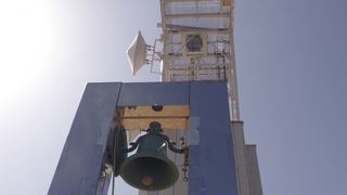 幸せの鐘から見える木更津方面の景色