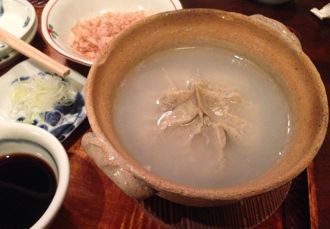 ふわふわの蕎麦がき