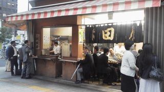 大門交差点にある煙がただようお店「秋田屋」～浜松町～