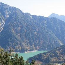 黒部湖・後立山連峰方面（屋上展望台から）