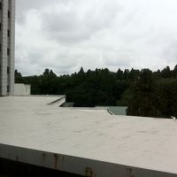 ３階・ガーデン側の眺望です。眺望はあまりよくありません。