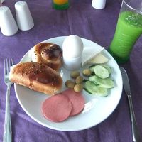 朝食はビュフェ