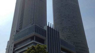 見事なツインタワー