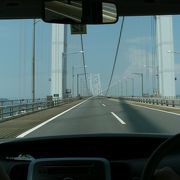 本州と四国を列車でつなぐ橋