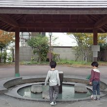 足湯もあります