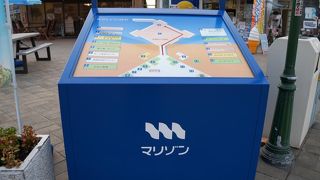 ももち海岸のお洒落なエリア