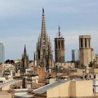 注：屋上からの眺めです