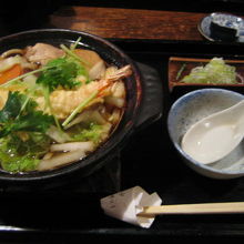 鍋焼き田舎そば