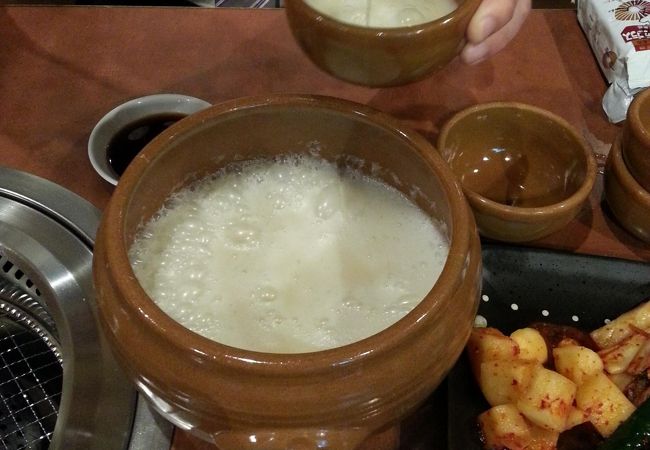 美味い生マッコリ