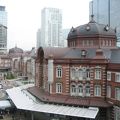 屋上からの東京駅
