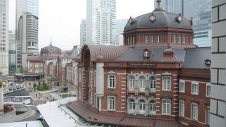 屋上からの東京駅