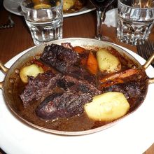 牛ほほ肉の煮込み　柔らかくて美味しかった