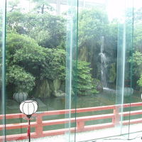 ホテル内には素敵な日本庭園もありました。