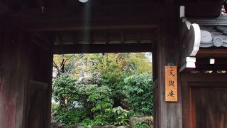 お庭が見もの・・・天興禅庵