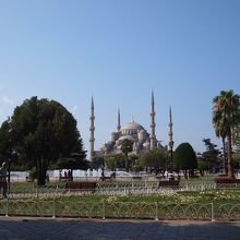 ブルーモスク遠景
