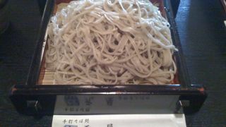 善光寺近く、裏通りの蕎麦屋