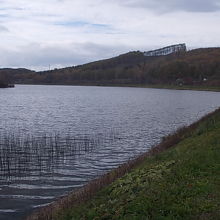 湖の景観