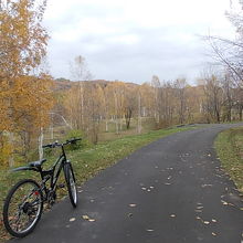 サイクリングも楽しいエリアです