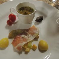 夕食の前菜。