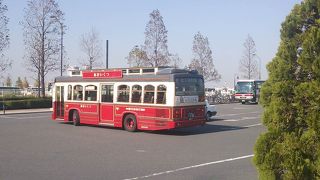 横浜観光では、便利なバス