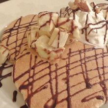 全粒粉使用のパンケーキ