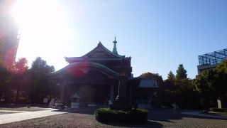 関東大震災の遺骨を納めた場所