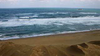 日本海を望む雄大な景色