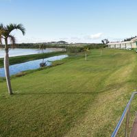 テラスからの眺め。客室の並びを撮ってみました。