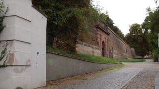 ｳﾞﾙﾀｳﾞｧ川に佇む古城跡