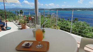 一番綺麗な海を一望できる