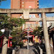 道真公祀る菅原神社・・大きいです