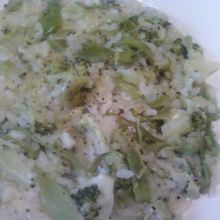 テイクアウトのリゾットです。