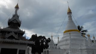 メーホンソーンの街並みが一望