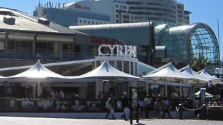 テラス席で景色を見ながらの食事は最高！