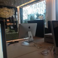 マック＆プリンタもグランドフロアに完備