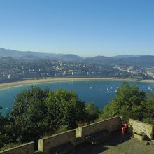 モタ城の上から見たコンチャ湾