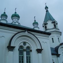 ひときは目立つ青玉ねぎのドーム！